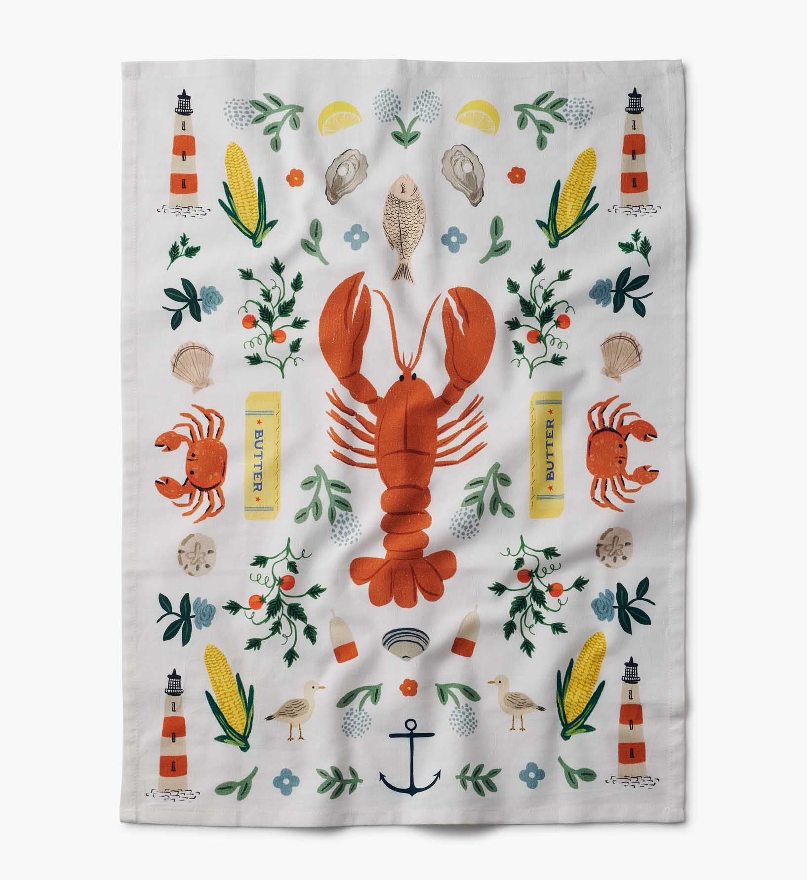 Tea Towel - Seaside